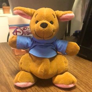 NWT Vintage Disney Store Mini Bean Bag Roo